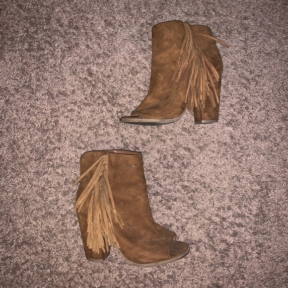 belk peep toe booties